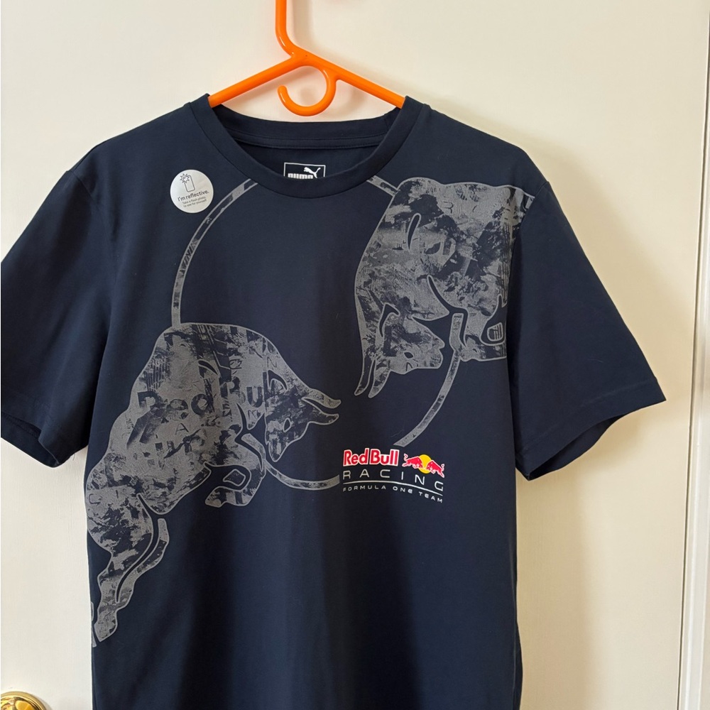 Puma RedBull Racing Navy Blue Graphic Tee